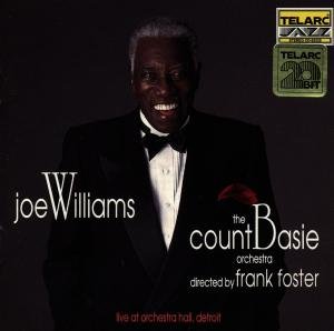 Cover for Joe Williams · Live At Orch.Hall Detroit (CD) (1990)