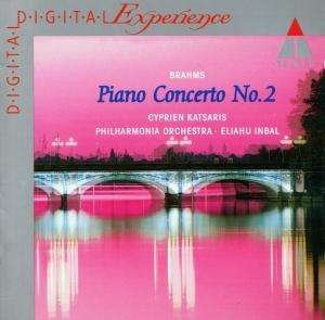 Cover for Brahms · Brahms-piano Concerto Nâº2:katsaris / Philarmonia (CD)