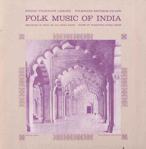 Cover for Folk Music of India / Various (CD) (2012)