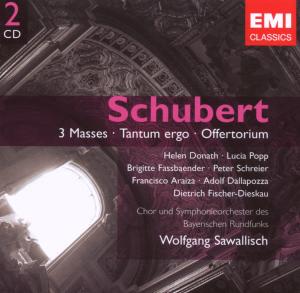 Schubert: 3 Masses / Tantum er - Sawallisch W. / Bayerischen Ru - Musik - WEA - 0094638151920 - 7. november 2007