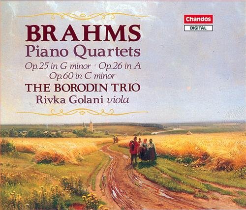 Cover for Borodin Trio / Golani,rivka · Klavierquartette (CD) (1990)