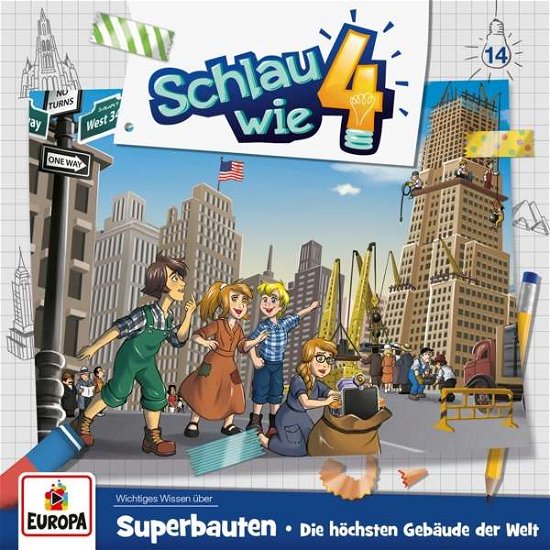 Cover for Schlau Wie Vier · 014/superbauten Die Hochsten Gebaude De (CD) (2019)