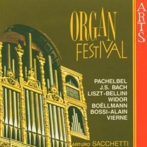 Organ Festival Arts Music Klassisk - Sacchetti - Musiikki - DAN - 0600554720920 - perjantai 5. toukokuuta 1995