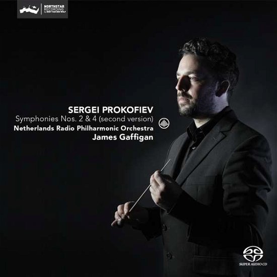 Cover for Netherlands Radio Philharmonic Orchestra / James Gaffigan · Prokofiev: Symphonies Nos. 2 &amp; 4 (CD) [Second edition] (2018)