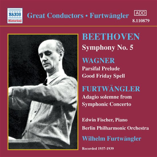 Cover for Wilhelm Furtwangler · Beethovensymphony No 5 (CD) (2004)
