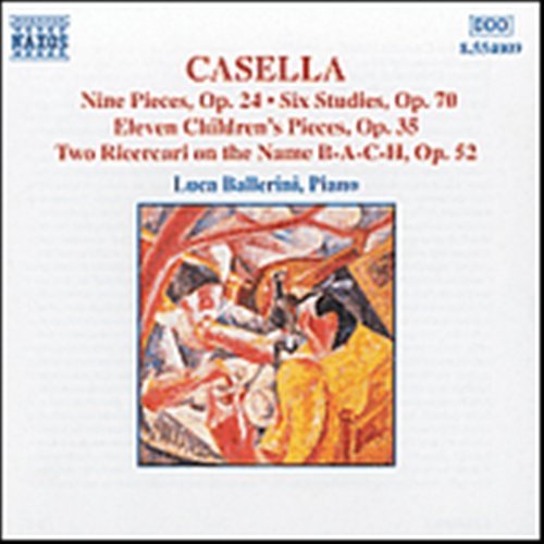 Cover for Alfredo Casella · Piano Music (CD) (1998)