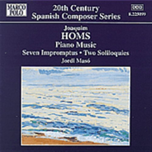 Cover for Homs / Maso · Piano Music (CD) (1999)