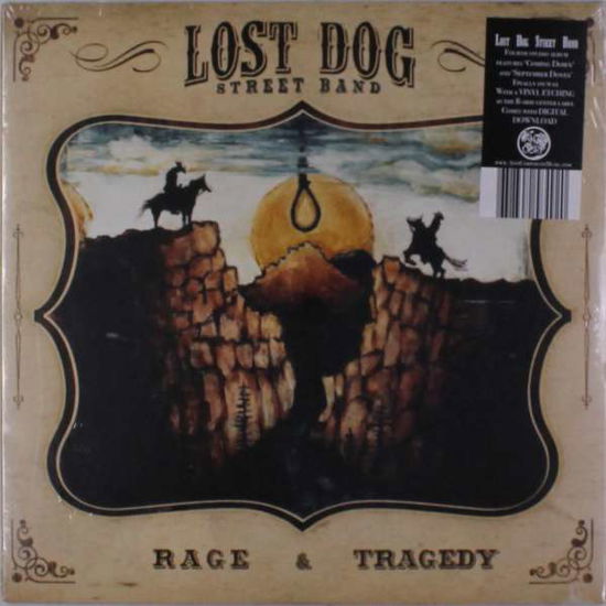 Cover for Lost Dog Street Band · Rage &amp; Tragedy (LP) (2018)