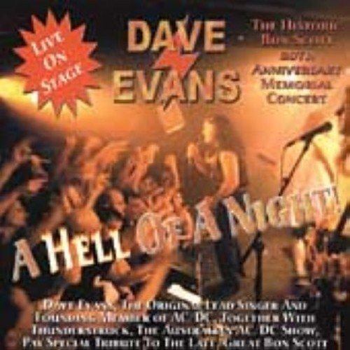 Cover for Dave Evans · Hell of a Night (CD) (2010)