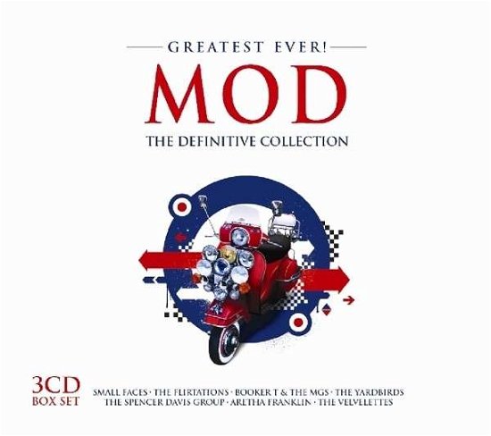 Cover for Greatest Ever MOD The Definitive Collection · Greatest Ever Mod (CD) (2022)