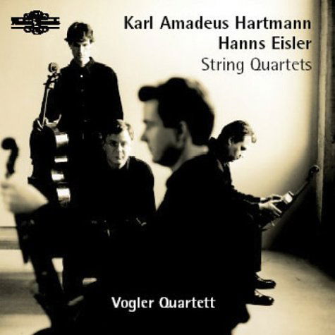 Cover for Hartmann / Eisler / Vogler Quartet · String Quartets (CD) (2004)