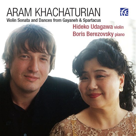 Cover for Hideko Udagawa / Boris Berezov · Khachaturian: Violin Sonatas (CD) (2018)