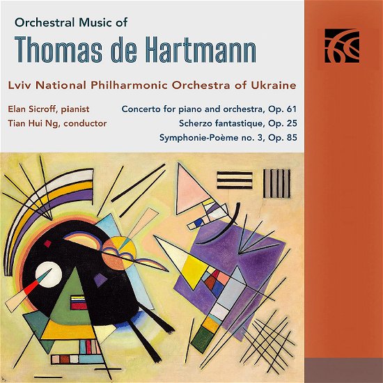 Thomas De Hartmann: Orchestral Music - Lviv Nat Po / Sicroff / Hui Ng - Musik - NIMBUS ALLIANCE - 0710357642920 - 3. juni 2022