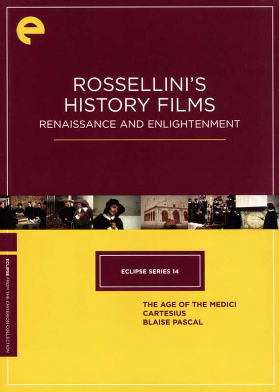 Cover for Criterion Collection · Rossellini's History Films / DVD (DVD) (2009)