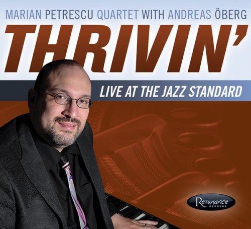 Cover for Marian -Quartet- Petrescu · Thrivin' Live At The Jazz Standard (CD) [Digipak] (2021)