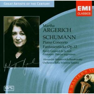 Cover for Argerich Martha · Piano Concerto-Fantasiestucke (CD) (2010)