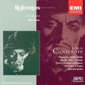 Cover for Filippeschi Mario Stella Antonietta Gobbi Tito · Verdi: Don Carlo (CD) (2000)