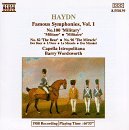 Cover for Haydn / Wordsworth / Capella Istropolitana · Symphonies 82, 96 &amp; 100 (CD) (1993)