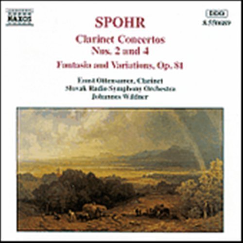 Cover for L. Spohr · Clarinet Concertos No.2&amp;4 (CD) (1997)