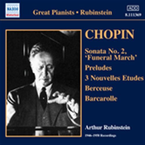 Rubinstein: Chopin, 1946-1958 - Arthur Rubinstein - Musiikki - Naxos Historical - 0747313336920 - tiistai 28. kesäkuuta 2011