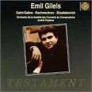 Cover for Emil Gilels · Piano Concerto No. 3 / Piano Concerto No. 2 / Prelude &amp; Fugue, Op. 87 No. 5 Testament Klassisk (CD) (2000)