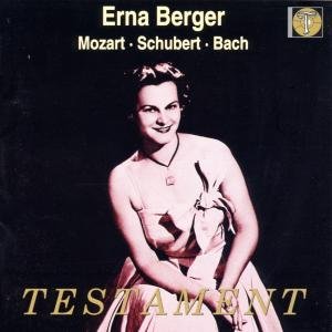 Erna Berger Testament Klassisk - Berger Erna / Scherzer / Forster / Bpo - Musik - DAN - 0749677115920 - 2000