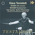 Violin Concerto In A / Symphony No.  9 Testament Klassisk - Tennstedt, Klaus / Zazofsky, Peter / BP - Muzyka - DAN - 0749677144920 - 2000