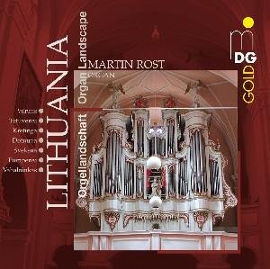 Cover for Rost Martin · Organ Landscape MDG Klassisk (CD) (2009)