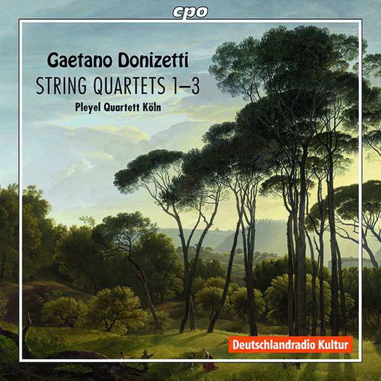 Donizetti / String Quartets 1-3 - Pleyel Quartett Koln - Musiikki - CPO - 0761203790920 - perjantai 28. heinäkuuta 2017