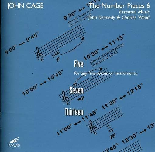 Cover for J. Cage · Number Pieces 6 (CD) (2012)