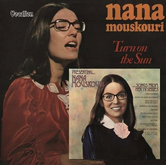 Cover for Nana Mouskouri ·  Songs from Her TV Series &amp; Turn on the Sun Vocalion Pop / Rock (CD) (2016)