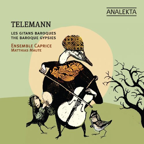 Telemann & Baroque Gypsies - Telemann / Ensemble Caprice / Maute - Musiikki - ANALEKTA - 0774204991920 - tiistai 10. marraskuuta 2009