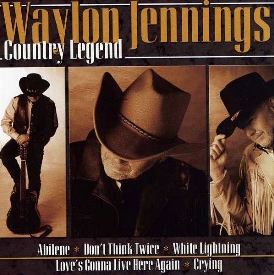 Cover for Waylon Jennings · Country Legend Waylon Jennings (CD) (2023)