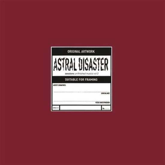 Cover for Coil · Astral Disaster Sessions Un/Finished Musics Vol.2 (CD) (2021)