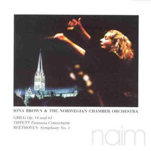 Cover for Iona Brown · Grieg, Tippett, Beethoven (CD) (2011)