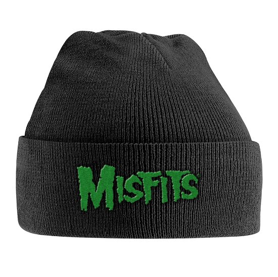 Cover for Misfits · Green Logo (Embroidered) (Hue) [Black edition] (2019)