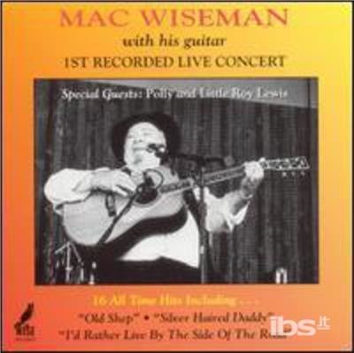 Cover for Mac Wiseman · Live Concert (CD) (2001)