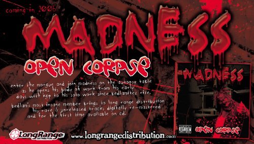Open Corpse - Madness - Musik - CDB - 0809070212920 - 26. oktober 2010