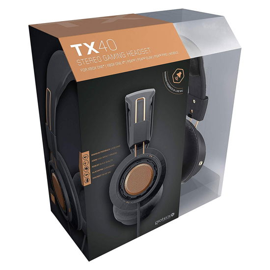 Gioteck TX40 Wired Stereo Headset Bronze For PCPS4 Headset - Gioteck TX40 Wired Stereo Headset Bronze For PCPS4 Headset - Produtos - Gioteck - 0812313018920 - 