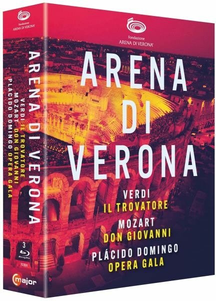 Cover for Verdi / Esposito / Ballet of the Arena · Arena Di Verona Box (Blu-ray) (2022)