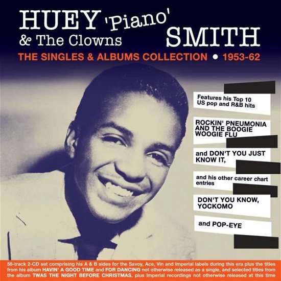 Cover for Huey Piano Smith · Singles &amp; Albums Collection 1953-62 (CD) (2021)