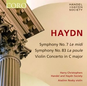 Cover for Haydn / Handel &amp; Haydn Society / Christophers · Symphonies 7 &amp; 83 (CD) (2016)