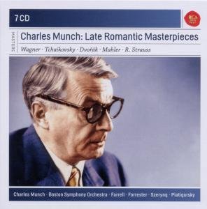 Cover for Charles Munch · Late Romantic Masterpieces (CD) [Box set] (2012)