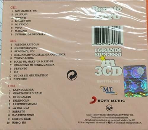Cover for Renato Zero (CD) (2011)