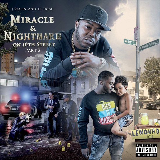 Cover for J. And Dj Fresh Stalin · Miracle &amp; Nightmare On 10th St Pt.2 (CD) (2022)