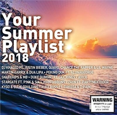 Cover for Your Summer Playlist 2018 / Various (CD) (2017)
