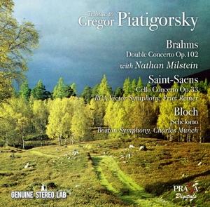 Cover for Gregor Piatigorsky · Tribute To Gregor Piatigorsky (CD) (2014)