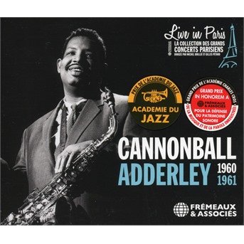 Cover for Cannonball Adderley · Live In Paris - 1960-1961 (CD) (2022)