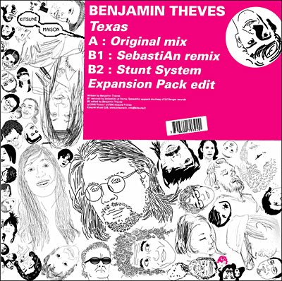 Cover for Benjamin Theves · Texas. (12&quot;)