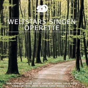 Cover for Various Composers · Weltstars Singen Operrette (CD) (2005)